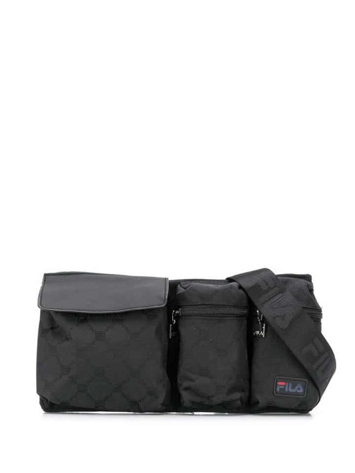 Fila All-over Logo Belt Bag - Black