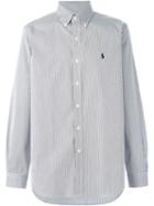 Polo Ralph Lauren Striped Shirt, Men's, Size: Small, Black, Cotton