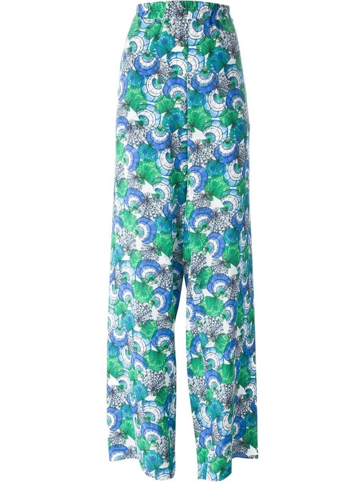 Emilio Pucci Shell Print Trousers