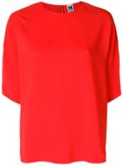 M Missoni Classic Shift Blouse - Red