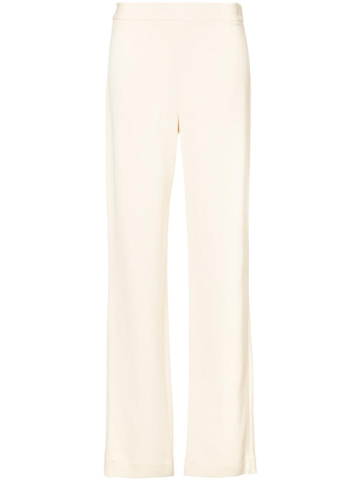 Jonathan Simkhai - Tailored Trousers - Women - Spandex/elastane/acetate/viscose - 8, Nude/neutrals, Spandex/elastane/acetate/viscose