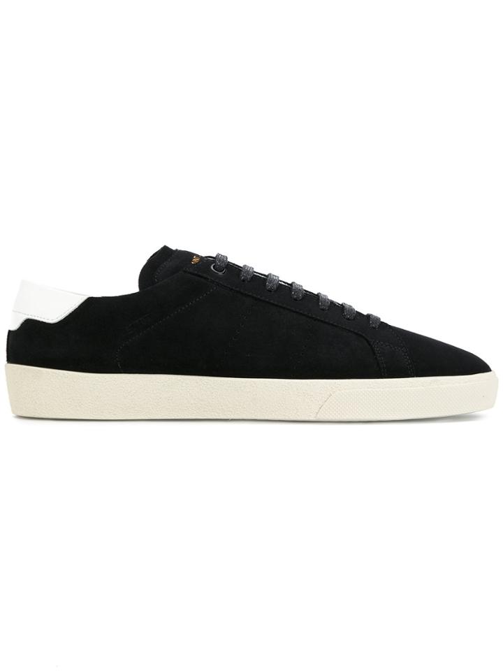 Saint Laurent Signature Court Classic Sneakers - Black