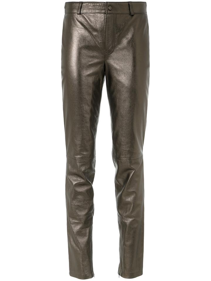 Tufi Duek Skinny Pants - Metallic