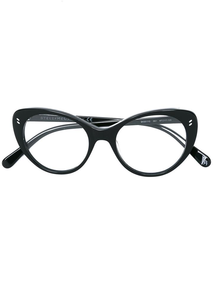 Stella Mccartney Kids Eyecat Shaped Glasses, Black