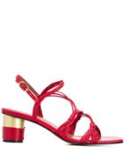 Souliers Martinez Cartagena Sandals - Red