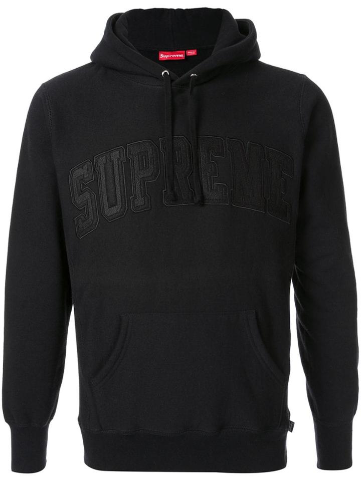 Supreme Tonal Arc Hoodie - Black