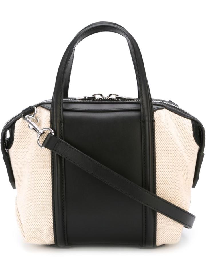 Alexander Wang Emile Tote, Women's, Black, Calf Leather/cotton