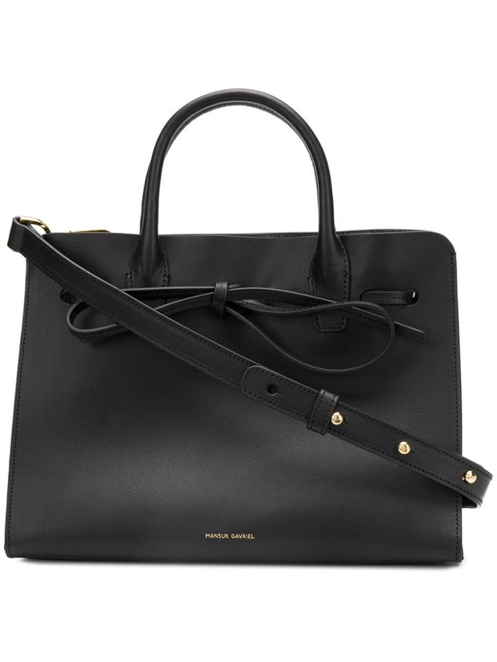 Mansur Gavriel Mini Sun Tote Bag - Black