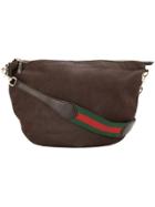 Gucci Vintage Shelly Line Jumbo Shoulder Bag - Brown