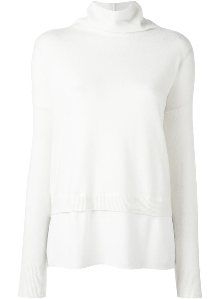 Fabiana Filippi Turtle Neck Jumper - White