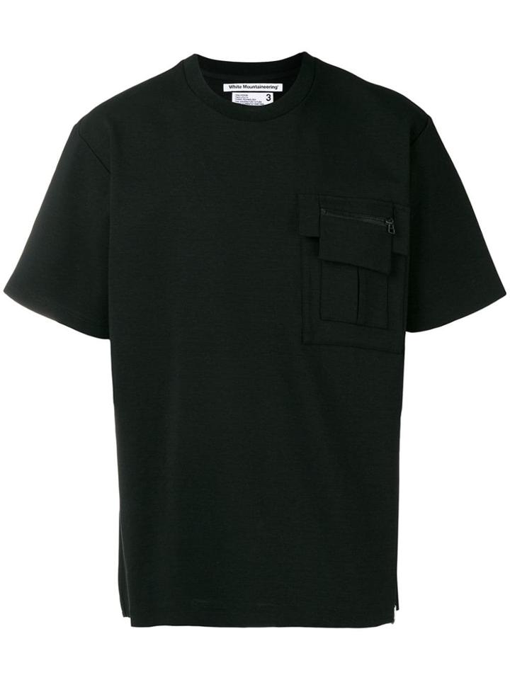 White Mountaineering Short Sleeved T-shirt - Black
