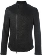 Giorgio Armani 3d Effect Biker Jacket