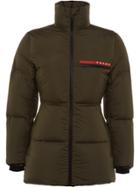 Prada Lr-hx015 Technical Nylon Jacket - Green