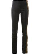 Haider Ackermann Embroidered Sides Trousers - Black