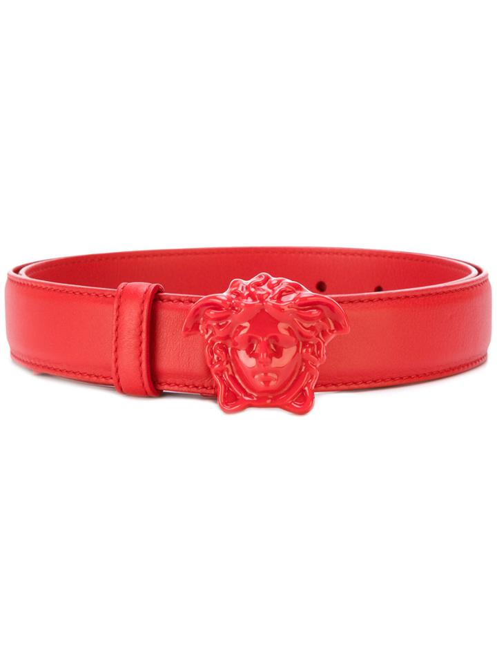 Versace Palazzo Medusa Belt - Red