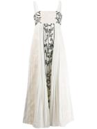 Rahul Mishra Echecs Lace Dress - White