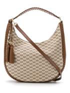 Michael Michael Kors - Lg Shldr - Women - Cotton/polyester/pvc - One Size, Nude/neutrals, Cotton/polyester/pvc