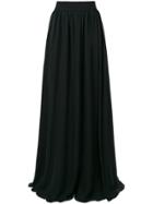 Fausto Puglisi High Waisted Long Skirt - Black