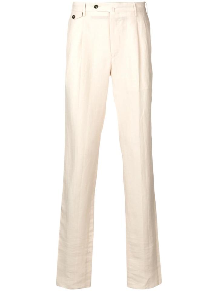 Pt01 Super Slim Fit Trousers - Neutrals