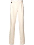 Pt01 Super Slim Fit Trousers - Neutrals