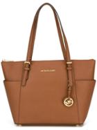 Michael Michael Kors Small 'jet Set' Top Zip Tote, Women's, Brown