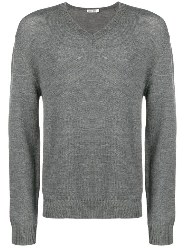 Jil Sander Basic Jumper - Grey