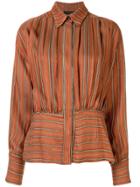 Anteprima Riga Jacquard Shirt - Brown