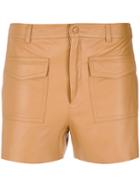 Nk Leather Shorts - Unavailable