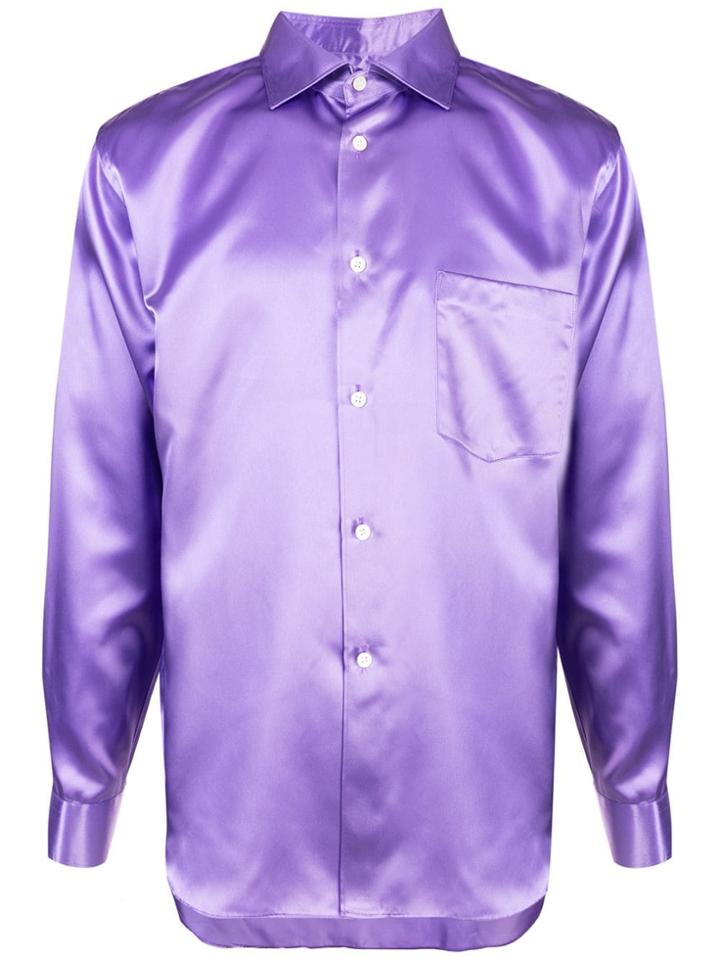 Comme Des Garçons Homme Plus Classic Shirt - Purple