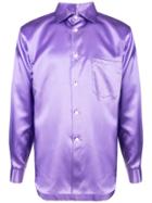 Comme Des Garçons Homme Plus Classic Shirt - Purple