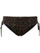 Malia Mills Sunset Marquis Bikini Bottoms, Women's, Size: 10, Black, Polyamide/spandex/elastane