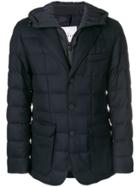 Moncler Blazer-style Quilted Jacket - Blue
