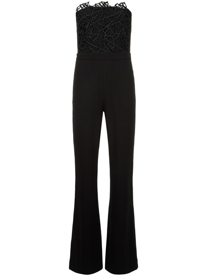 Rebecca Vallance Sophia Lace Jumpsuit - Black