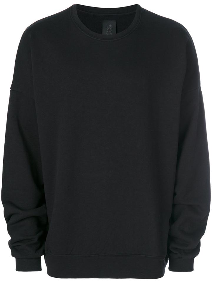 Thom Krom Crew Neck Sweatshirt - Black