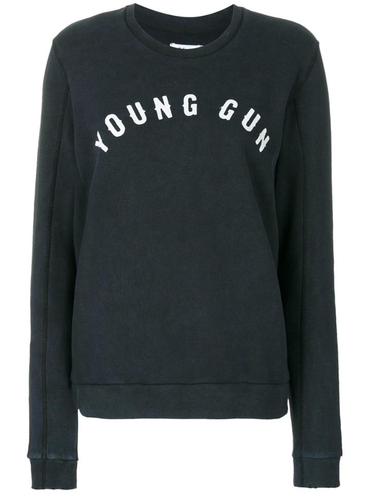 Zoe Karssen Young Gun Sweatshirt - Grey