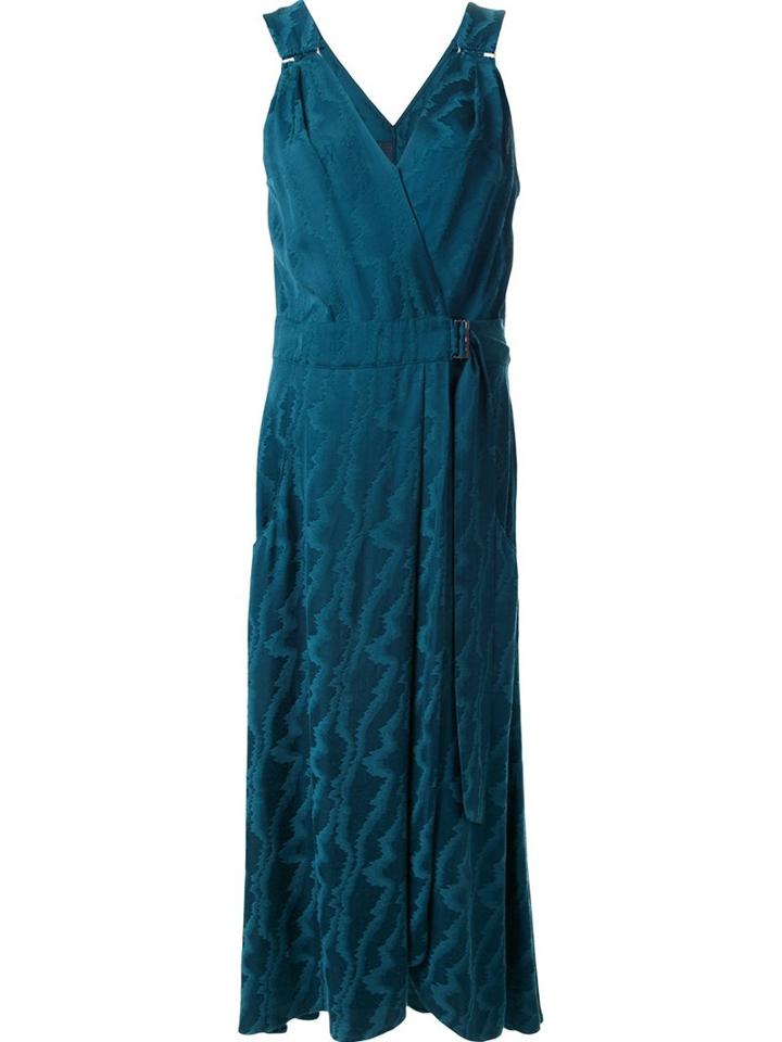 Ginger & Smart 'himalayas' Wrap Dress, Women's, Size: 12, Green, Rayon/viscose