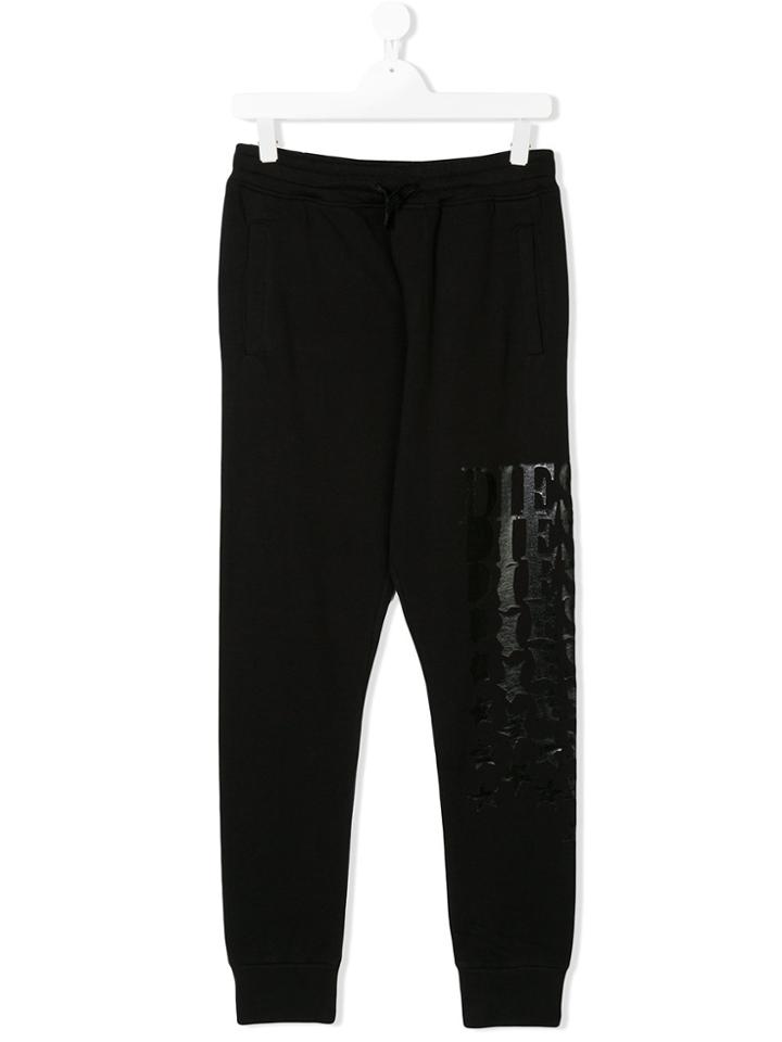 Diesel Kids Printed Track Trousers - Blue