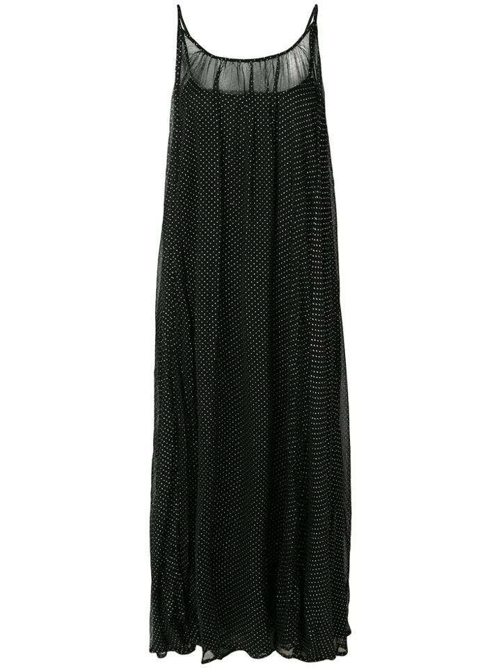Mes Demoiselles Spaghetti Strap Dress - Black