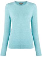 N.peal Round Neck Jumper - Blue