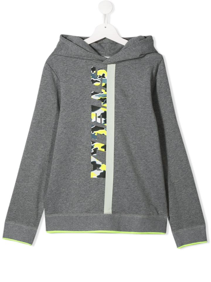 Stella Mccartney Kids Teen Sport Logo Hoodie - Grey