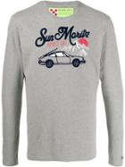 Mc2 Saint Barth Sun Moritz Print Sweatshirt - Grey