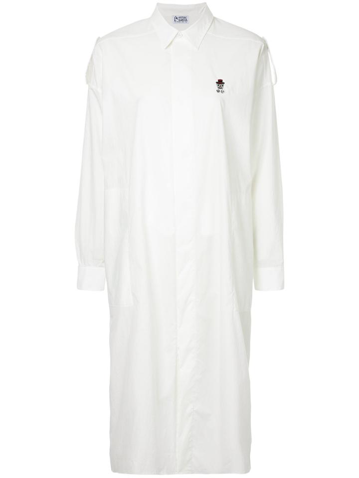 Hysteric Glamour Oversized Shirt Dress - White