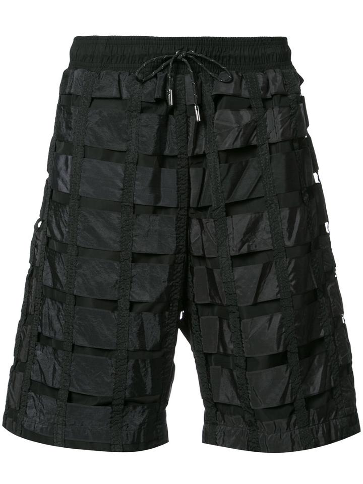 Christopher Raeburn Airbrake Shorts, Men's, Size: Small, Black, Nylon/polyester