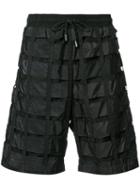 Christopher Raeburn Airbrake Shorts, Men's, Size: Small, Black, Nylon/polyester