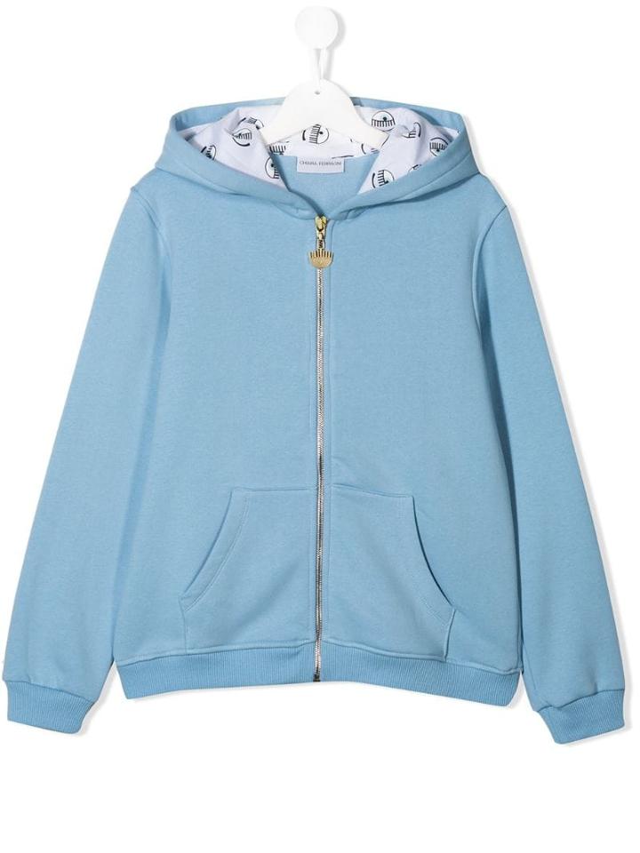 Chiara Ferragni Kids Flirting Bomber Jacket - Blue