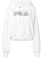 Fila Embroidered Logo Hoodie - White