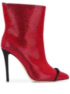 Marco De Vincenzo Trinchetto Ankle Boots - Red