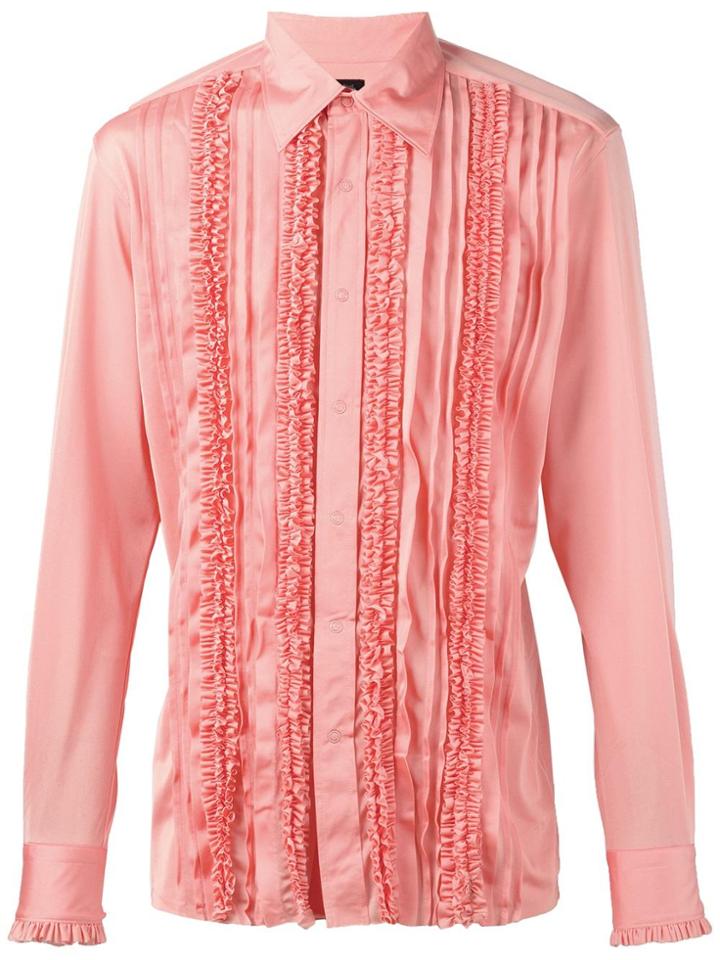 Jean Paul Gaultier Vintage Ruffled Shirt - Yellow & Orange