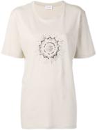 Saint Laurent Printed T-shirt - Neutrals