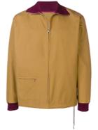 Anglozine Tilson Zipped Jacket - Brown